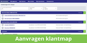 VMD Koster klantmap aanvragen