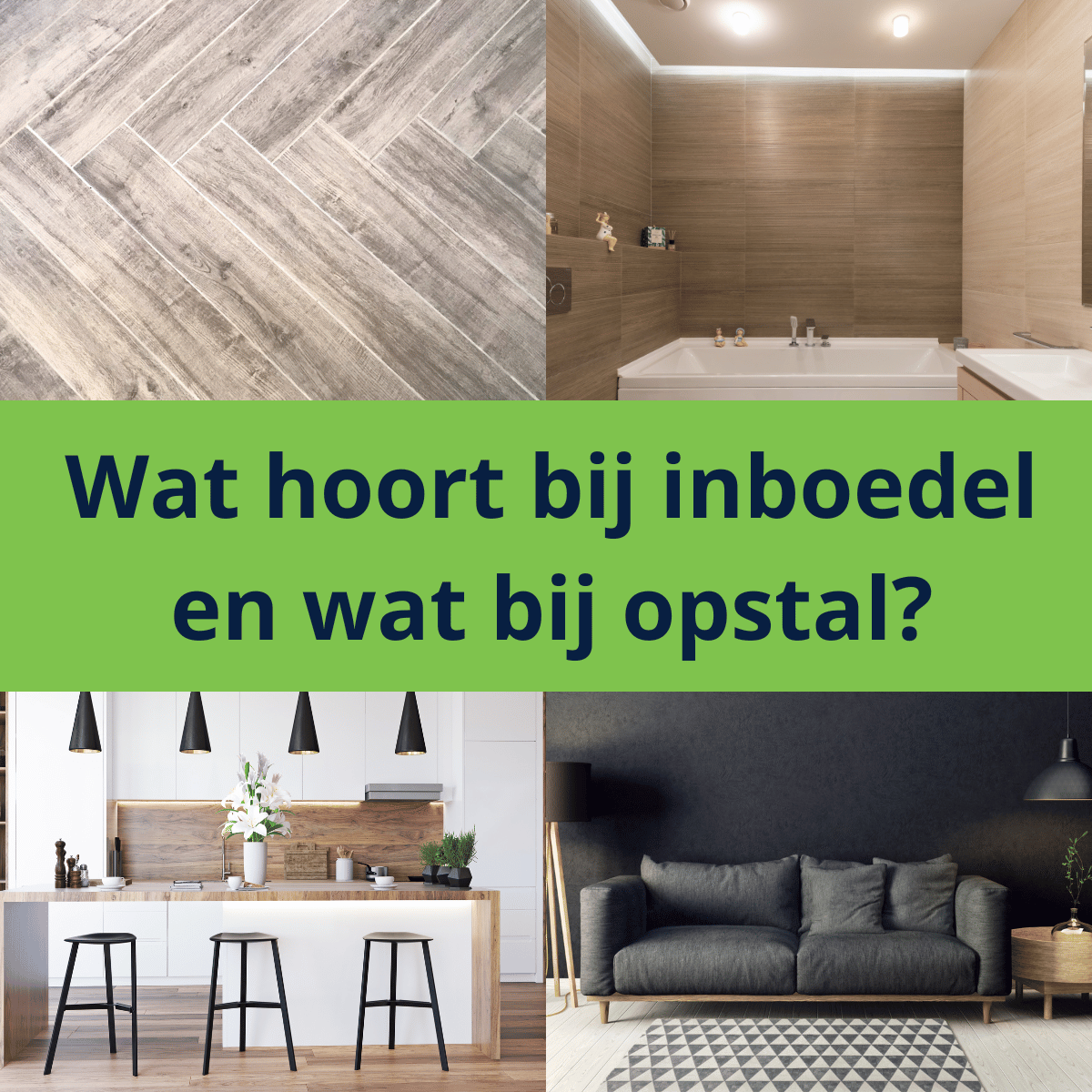 Wat hoort bij inboedel en wat bij opstal?