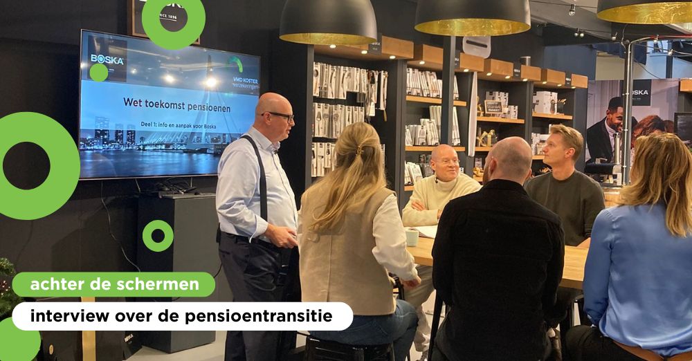 Pensioentransitie NOS Journaal met Jan Zwiers van VMD Koster 1