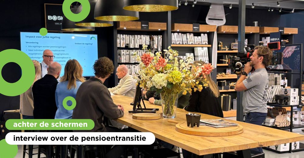 Pensioentransitie NOS Journaal met Jan Zwiers van VMD Koster 2