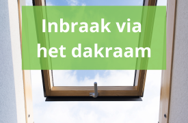Inbraakschade niet vergoed omdat dakraam open stond