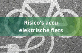 Schade door accu elektrische fietsen voorkomen