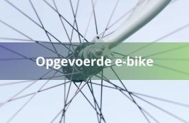 Opgevoerde e-bike en aansprakelijkheid