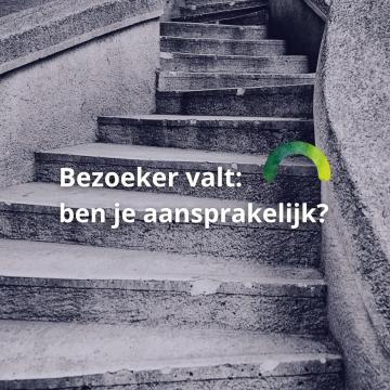 Bezoeker valt: ben je aansprakelijk?