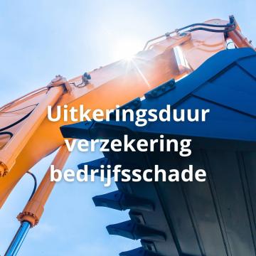 De uitkeringsduur van de bedrijfsschadeverzekering